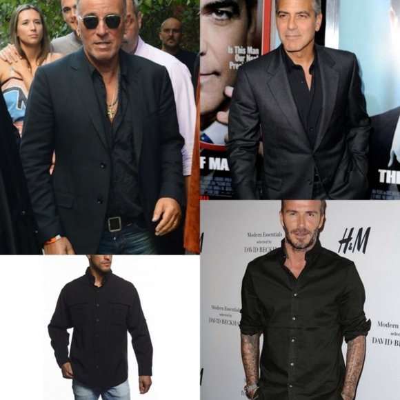 James Perse Black Casual Button Down Shirt - Picture 2 of 7